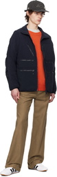 DAIWA PIER39 Navy Tech Extreme Fleece Jacket