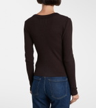 Citizens of Humanity Ribbed-knit jersey top