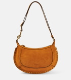 Isabel Marant Oskan Moon Small suede shoulder bag