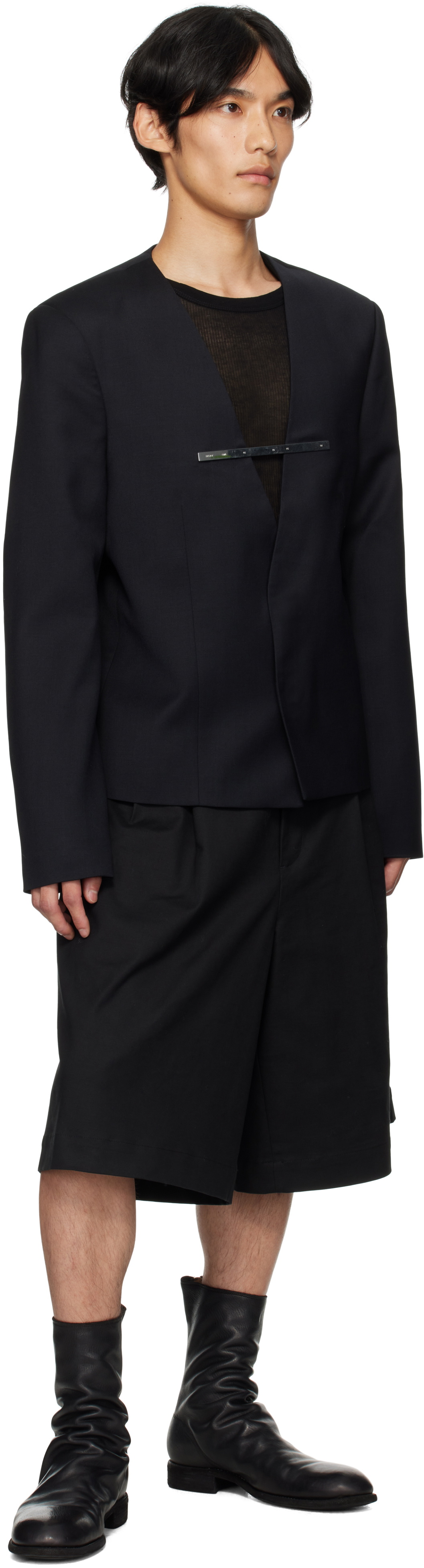 HELIOT EMIL Black Spectra Blazer