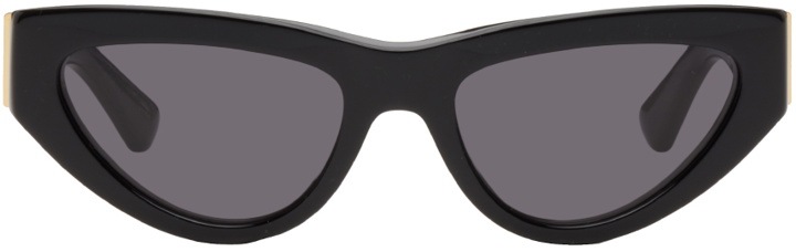 Photo: Bottega Veneta Black Angle Sunglasses