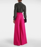 Alexandre Vauthier High-rise wide-leg pants