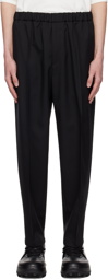 Jil Sander Black Tapered Trousers