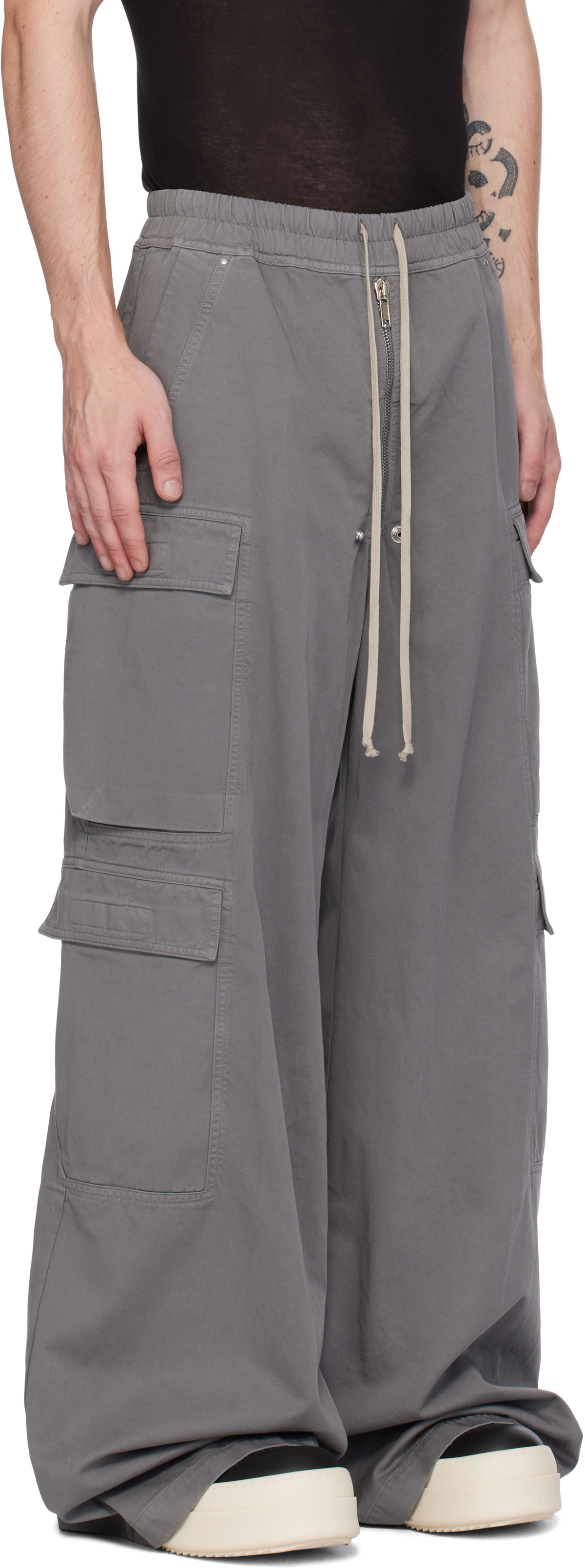 パンツ Rick Owens Porterville cargo belas RICK OWENS DRKSHDW Porterville Jumbo Belas Black Double