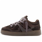 Represent Men's Bully Leather Sneakers in Truffle