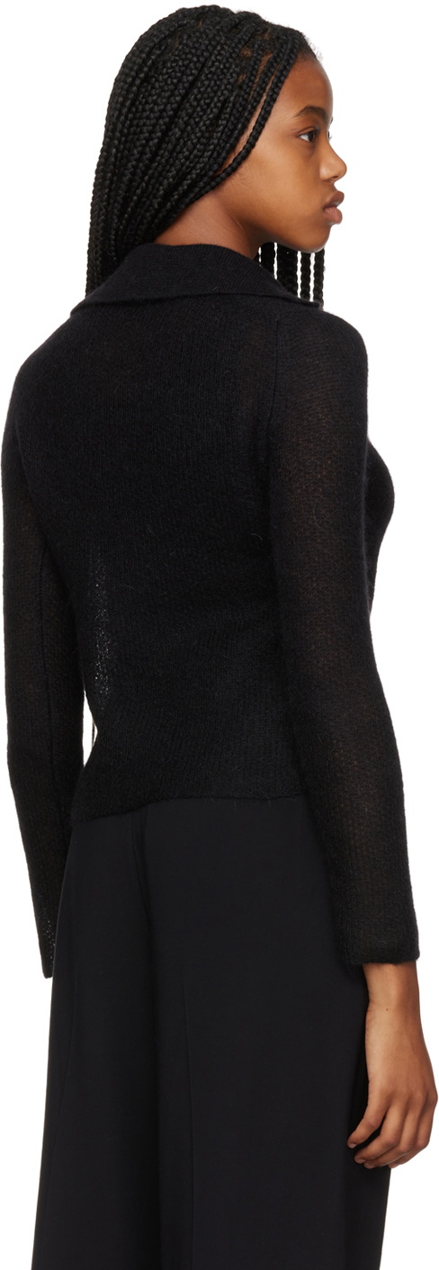 Vince Black Brushed Polo