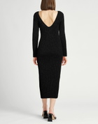 Jucca Womens Midi dress in Black