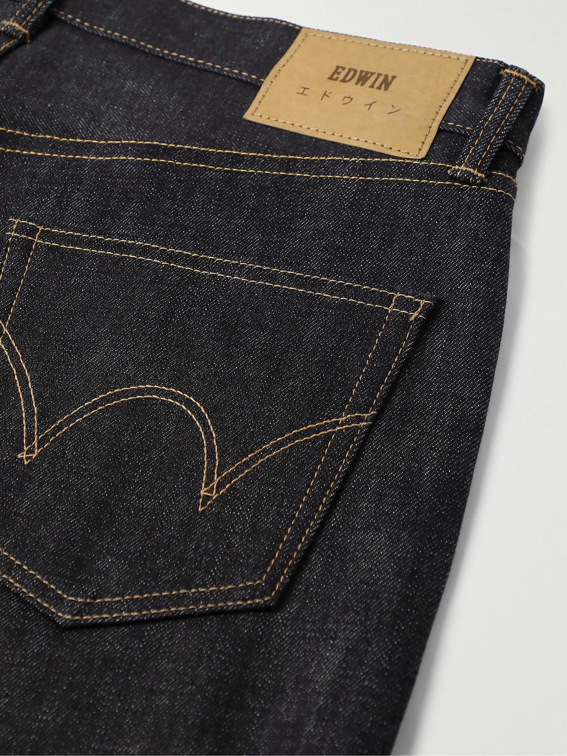 EDWIN - Tapered Recycled Selvedge Jeans - Blue Edwin