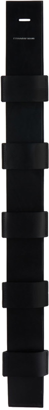 Photo: Kvadrat/Raf Simons Black Leather Magazine Strap