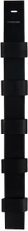 Kvadrat/Raf Simons Black Leather Magazine Strap