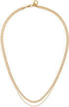 A.P.C. Gold Minimal Necklace