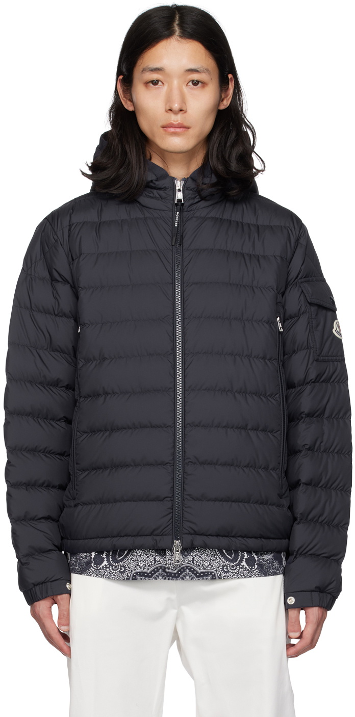 Moncler Navy Galion Down Jacket Moncler