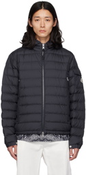 Moncler Navy Galion Down Jacket