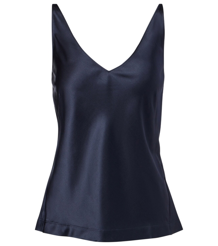 Photo: Dorothee Schumacher Sense of Shine silk-blend satin top