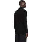 Rick Owens Black Crater Turtleneck