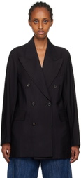 Our Legacy Black Sharp DB Blazer