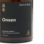 Earl of East Soy Wax Candle - Onsen 