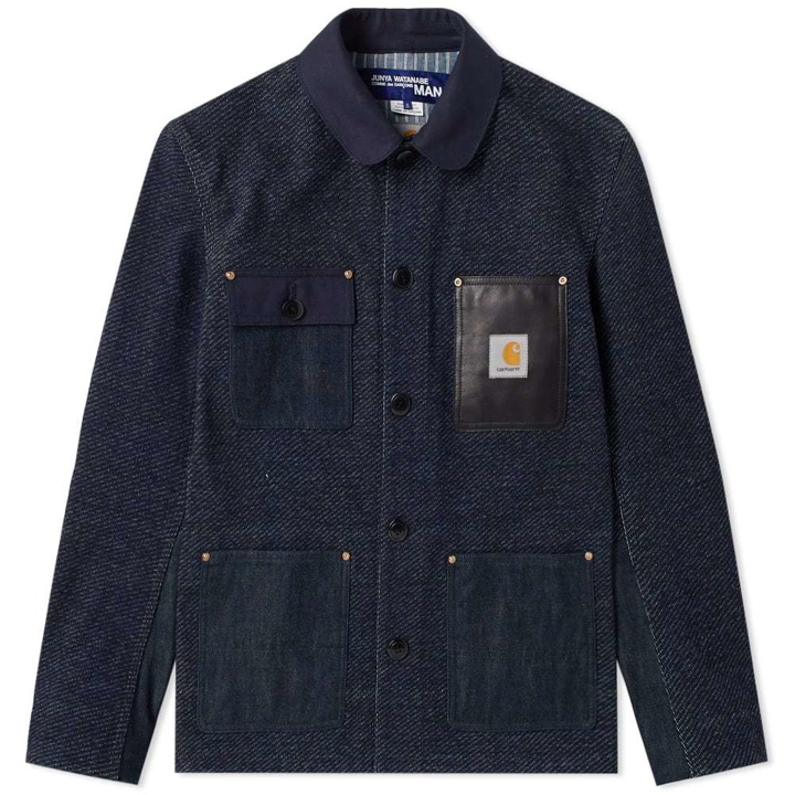 Photo: Junya Watanabe MAN x Carhartt Denim Work Jacket Blue