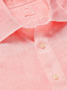 120% - Linen-Gauze Shirt - Pink