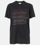 Marant Etoile Zoeline printed cotton jersey T-shirt