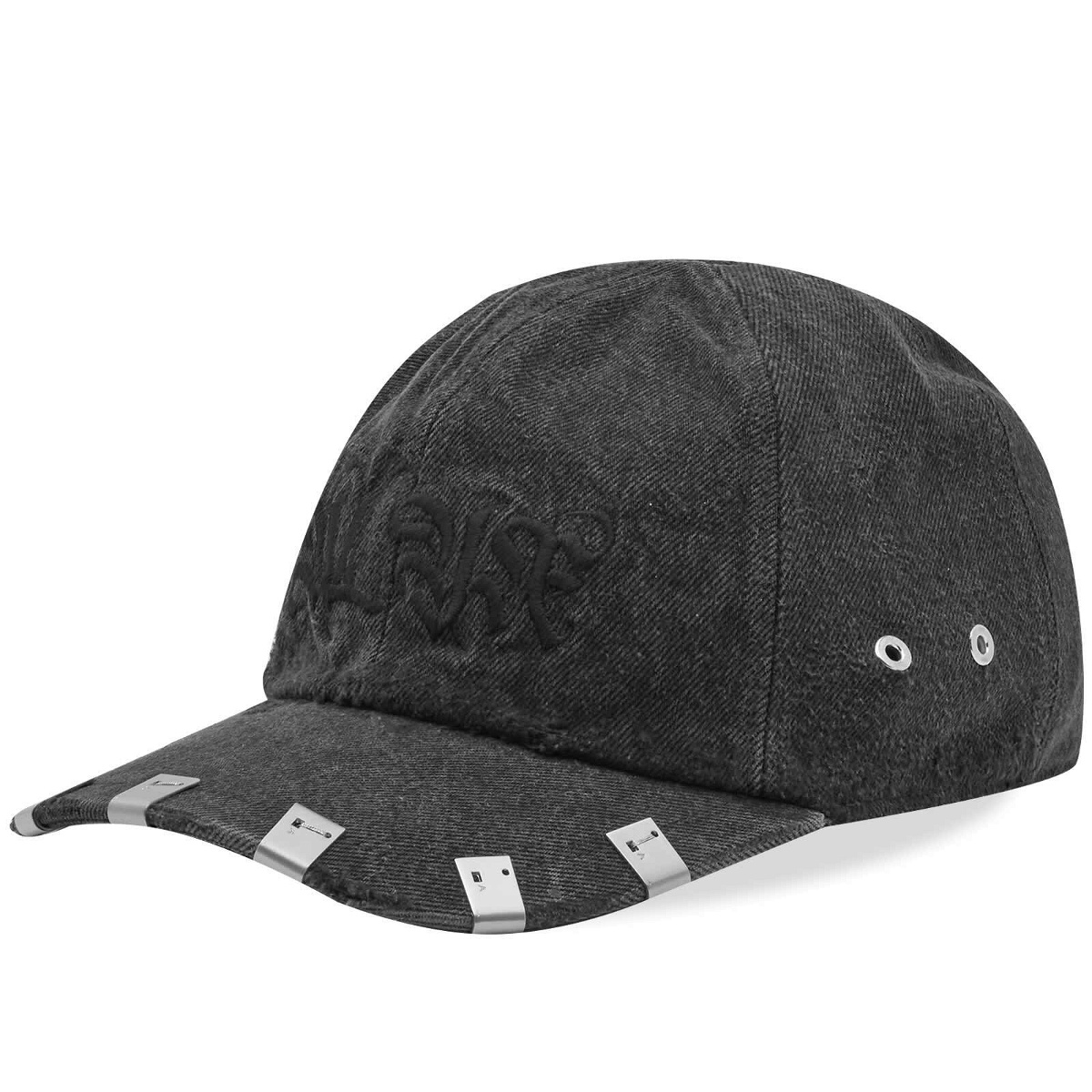 1017 ALYX 9SM Men's Multi Lightercap Hat in Washed Black 1017 ALYX 9SM