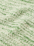 Alanui - Cotton-Blend Bouclé Sweater - Green