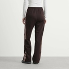 Adidas Women's Firebird Loose Trackpants in Aurora Coffee/Sandy Pink