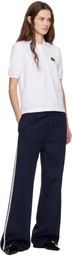 MSGM Navy Track Lounge Pants