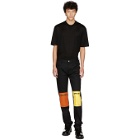 Raf Simons Black Patches Regular Fit Jeans