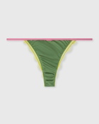 Love Stories Charlotte Thong Green Womens Panty