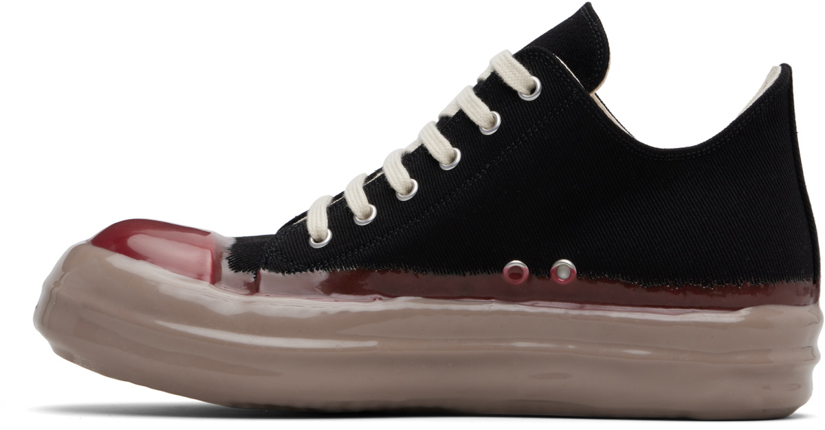 Rick Owens DRKSHDW Black Concordians Low Sneakers