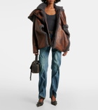 Y/Project Snap Off faux shearling-trimmed jacket