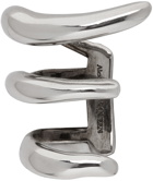 Alexander McQueen Silver Triple Left Ear Cuff