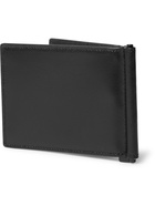 SAINT LAURENT - Logo-Appliquéd Leather Wallet with Money Clip - Black