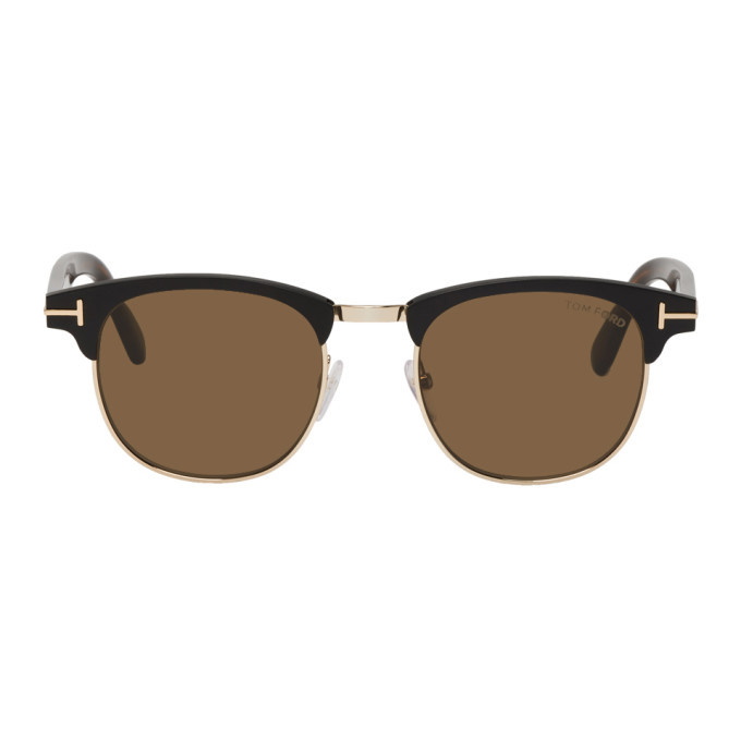 Photo: Tom Ford Black and Gold Laurent Sunglasses