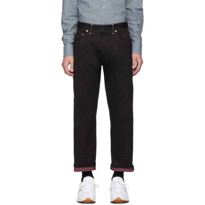 Photo: Junya Watanabe Black Selvedge Twill Jeans