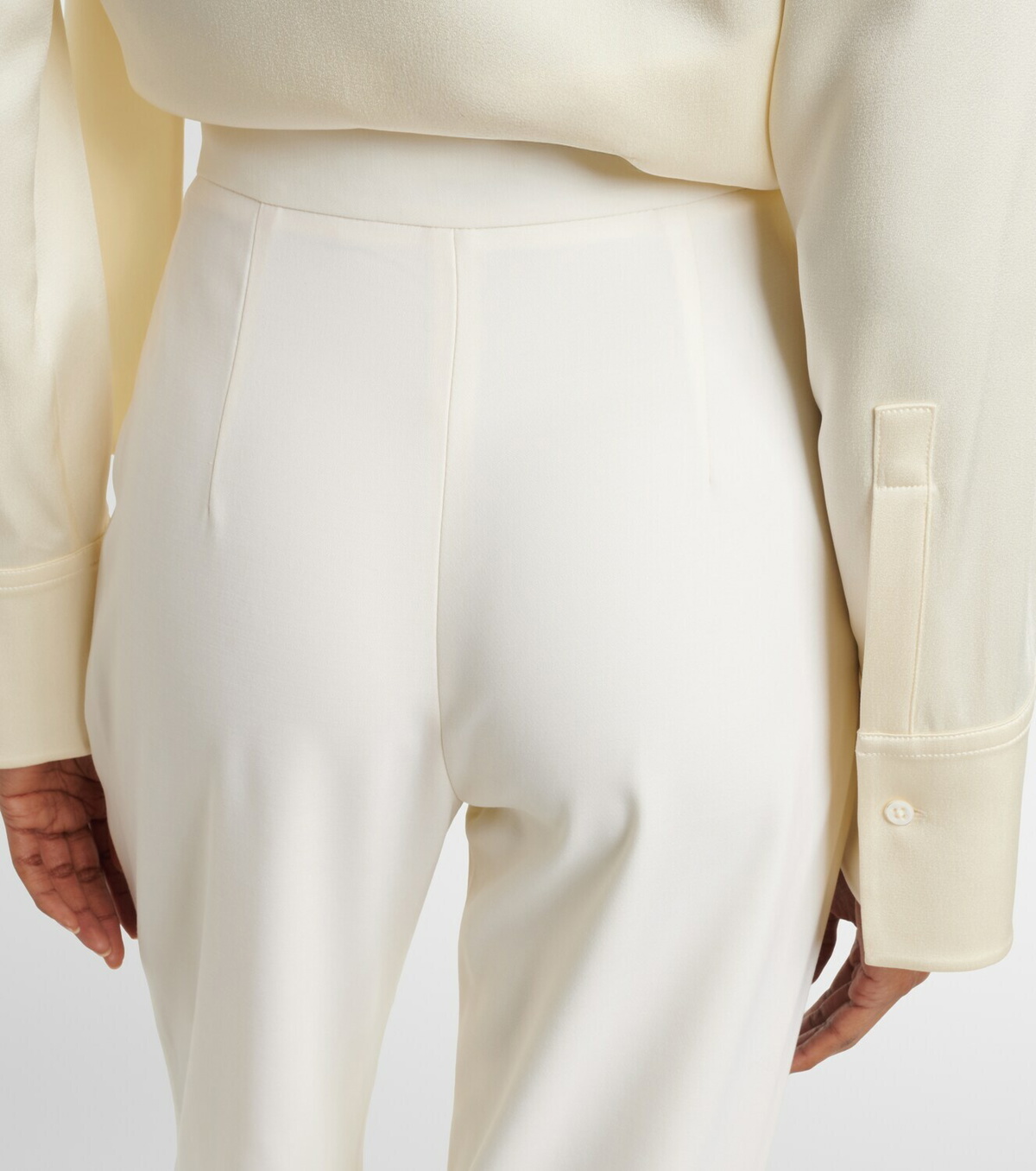 Costarellos Daline wool-blend wide-leg pants