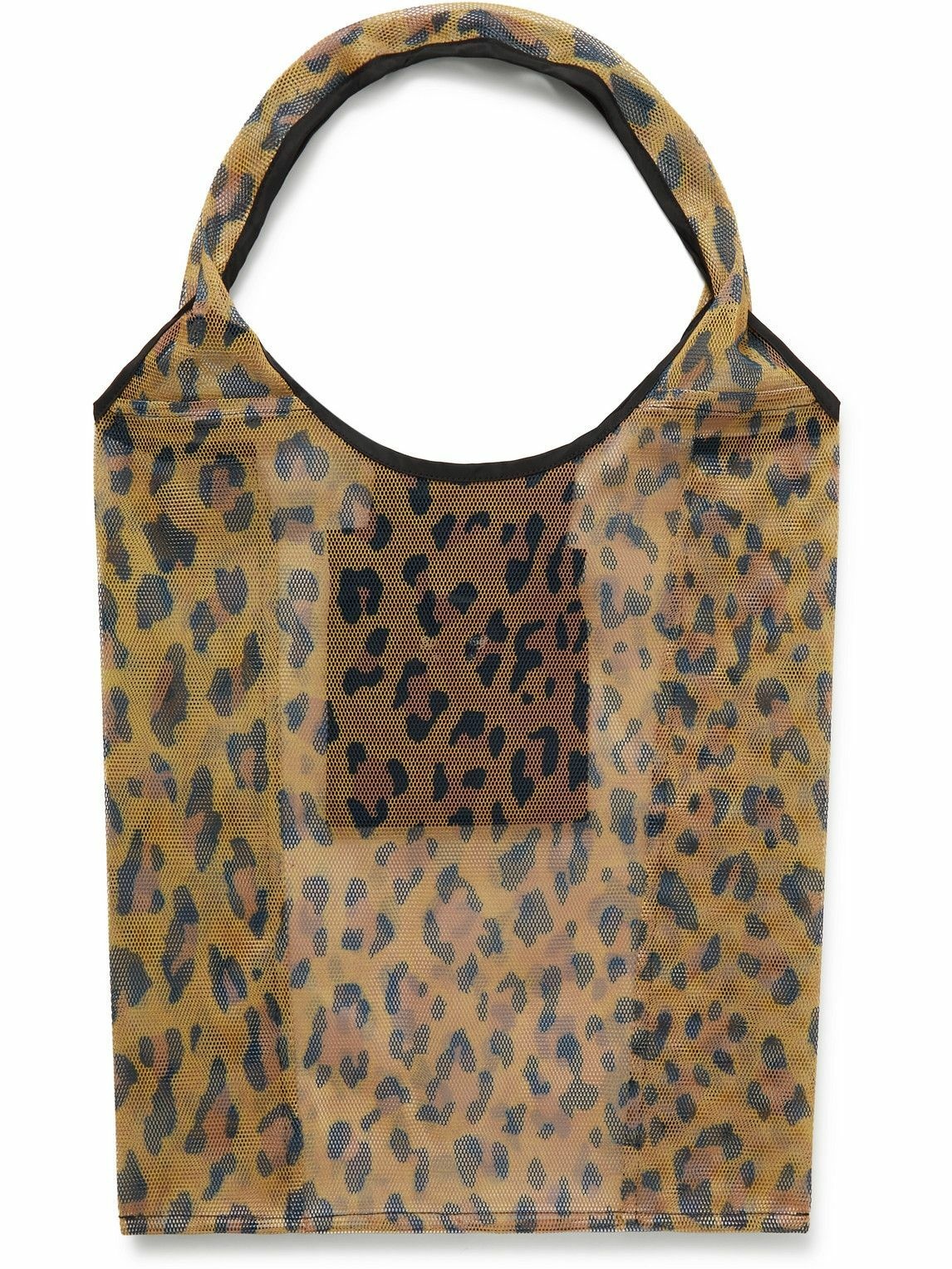 Photo: Wacko Maria - Speakeasy Packable Leopard-Print Mesh Tote Bag