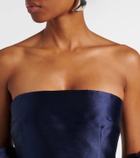 Solace London Lea cape twill gown
