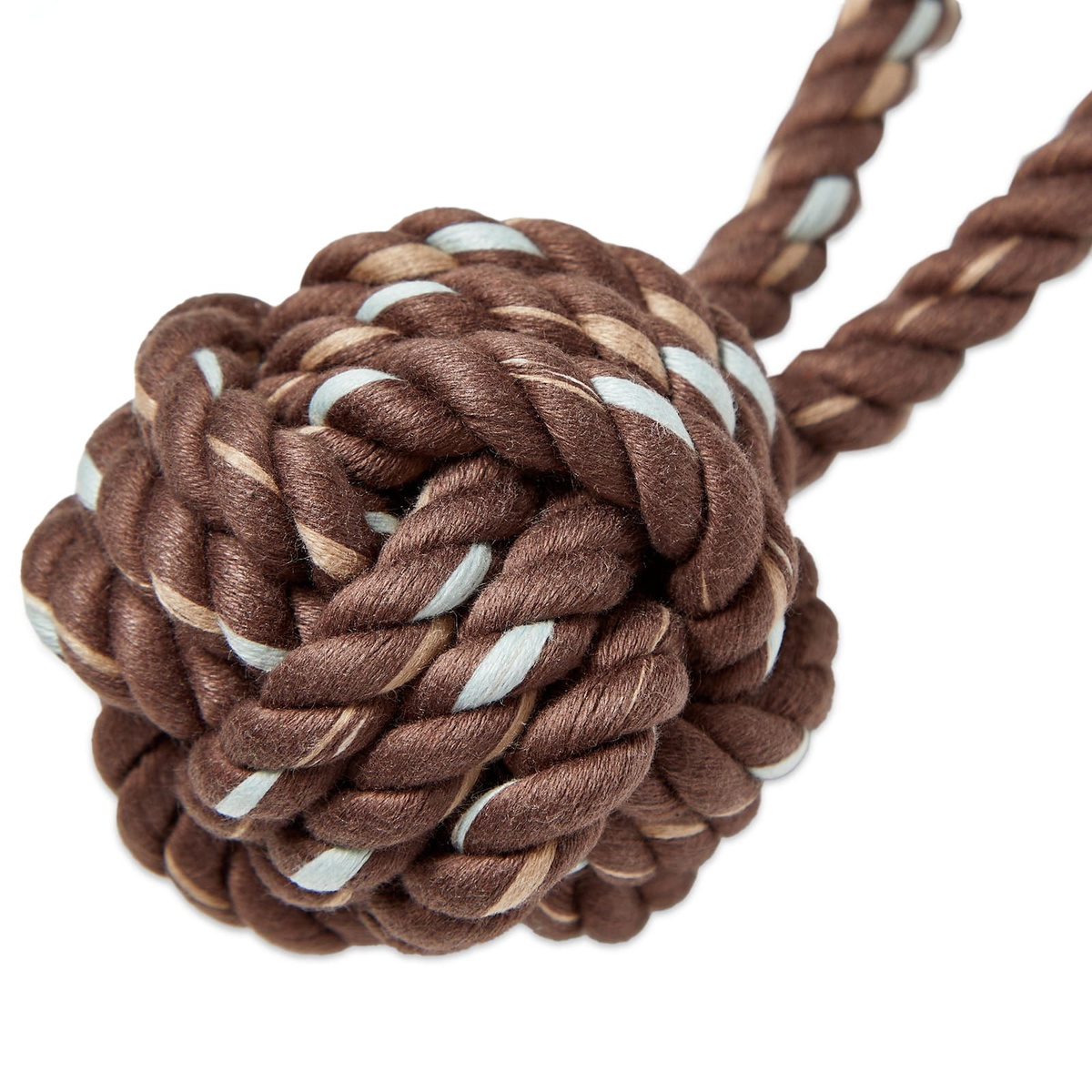 OYOY Otto Rope Dog Toy in Choco