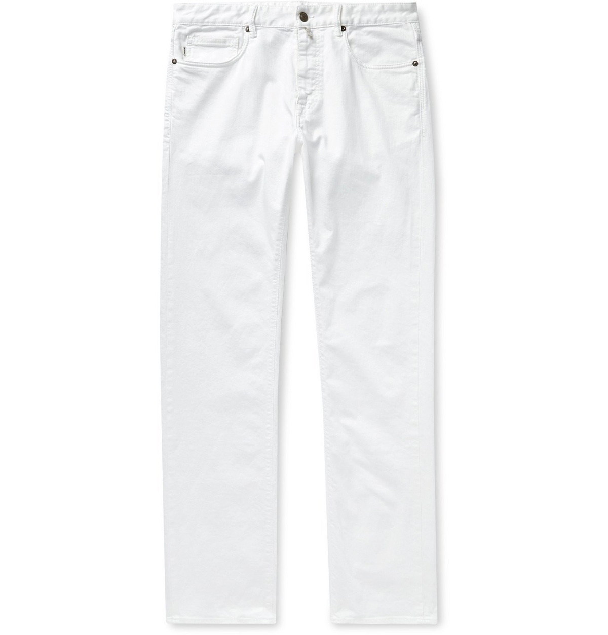 Incotex - Slim-Fit Jeans - White