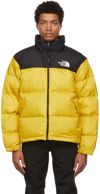 Photo: The North Face Black & Yellow Down 1996 Retro Nuptse Jacket