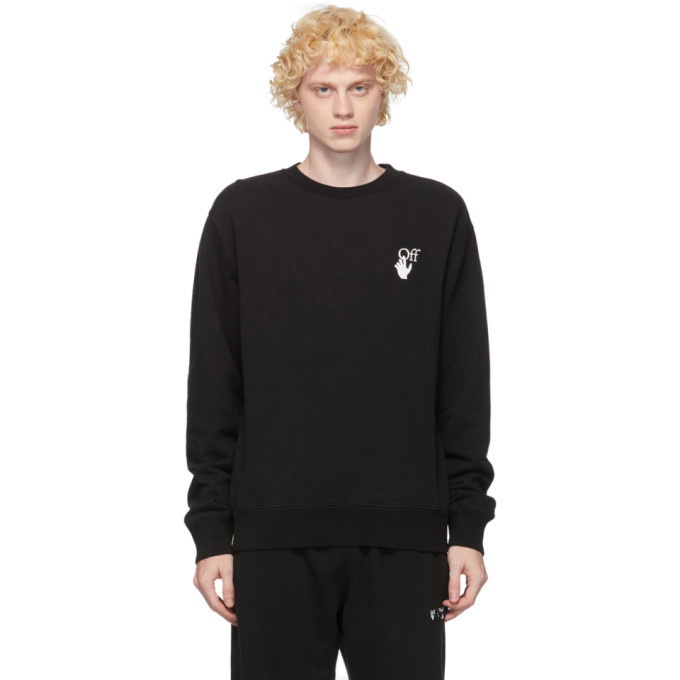 Photo: Off-White Black Cut Here Sweatshirt