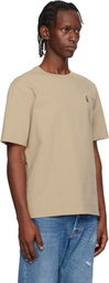 Maison Kitsuné Beige Dressed Fox Comfort T-shirt