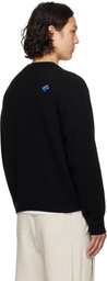 ADER error Black Sig; TRS Tag Knit 01 Sweater