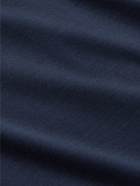 Brioni - Silk and Cotton-Blend Shirt - Blue