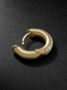 Spinelli Kilcollin - Macro 18-Karat Gold Diamond Single Hoop Earring