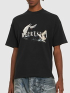 REPRESENT - Swan Printed Cotton T-shirt