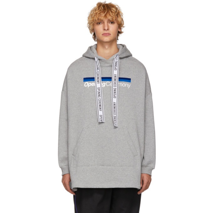 Photo: Opening Ceremony Grey Torch Poncho Hoodie