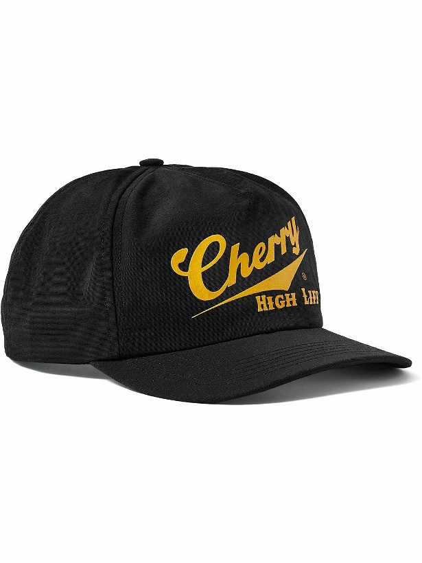 Photo: CHERRY LA - Logo-Print Twill Trucker Hat